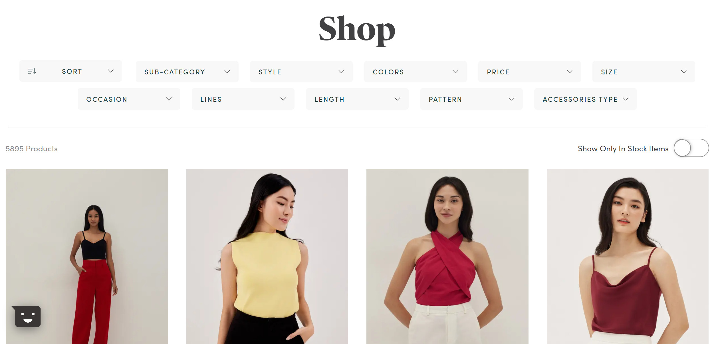 Love, Bonito: online website for fashion shopping