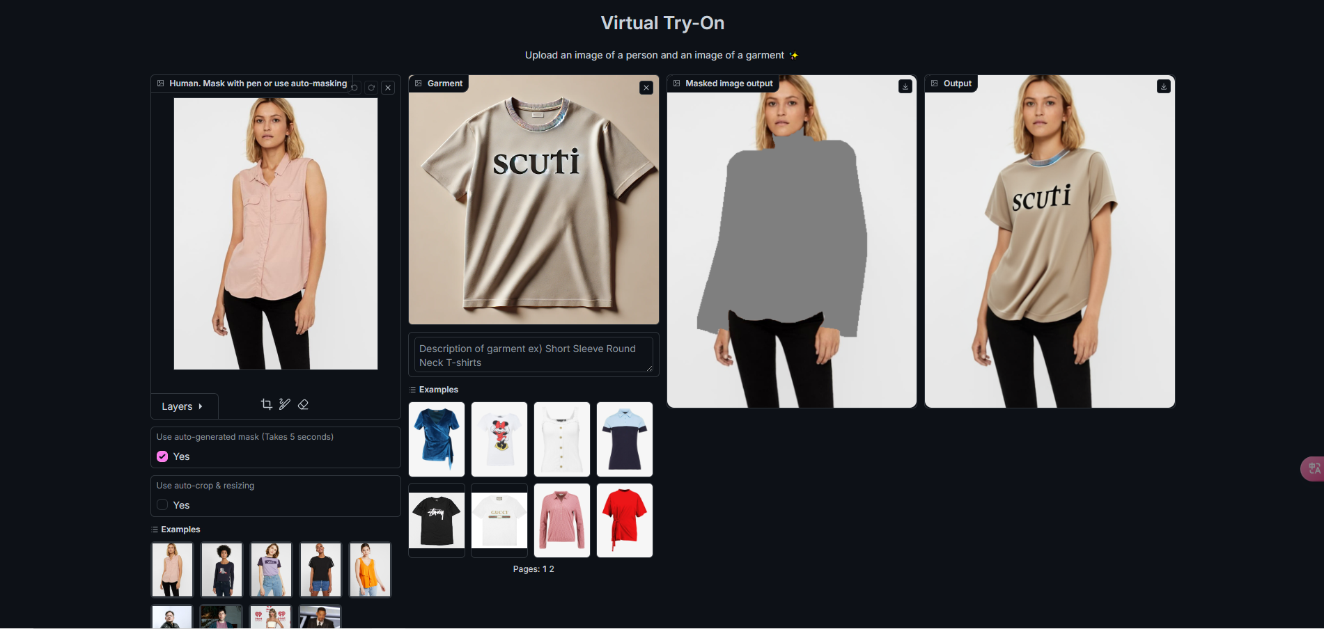 Virtually try on clothes with a new AI shopping