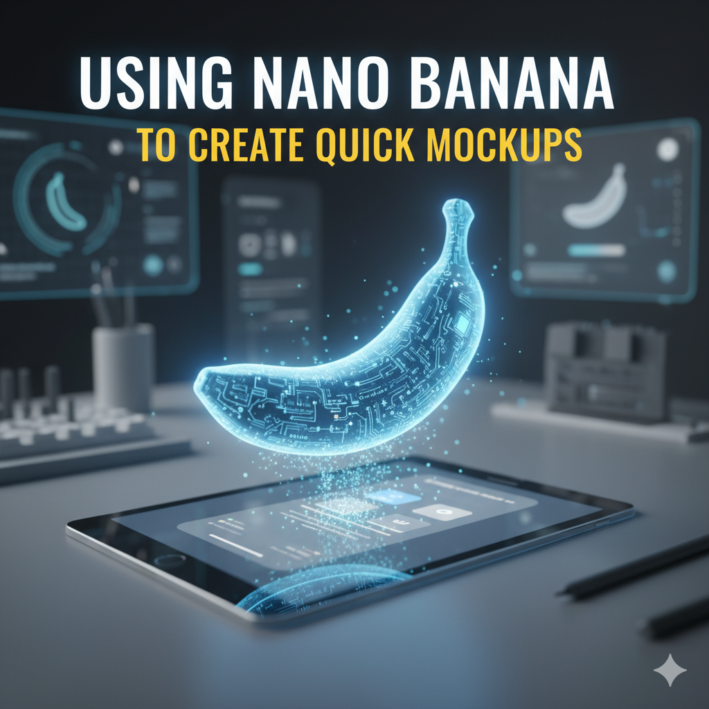 Using Nano Banana to Create Quick Mockups