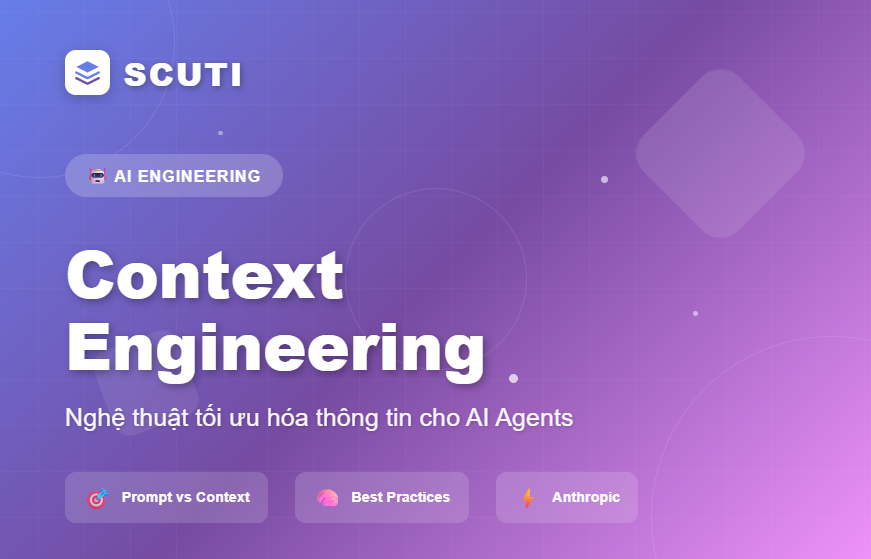 Context Engineering cho AI Agents – Tóm tắt từ Anthropic