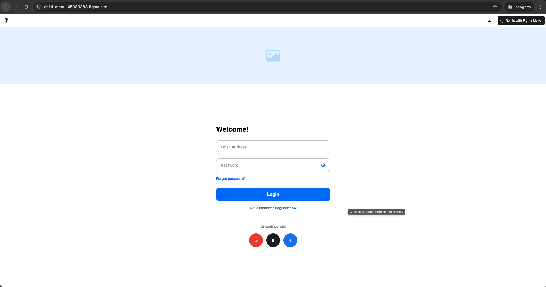 Publish dialog step 2