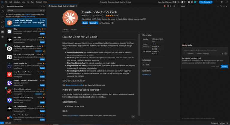 Antigravity + Claude Code Integration: Overview, Setup and Sample App ...