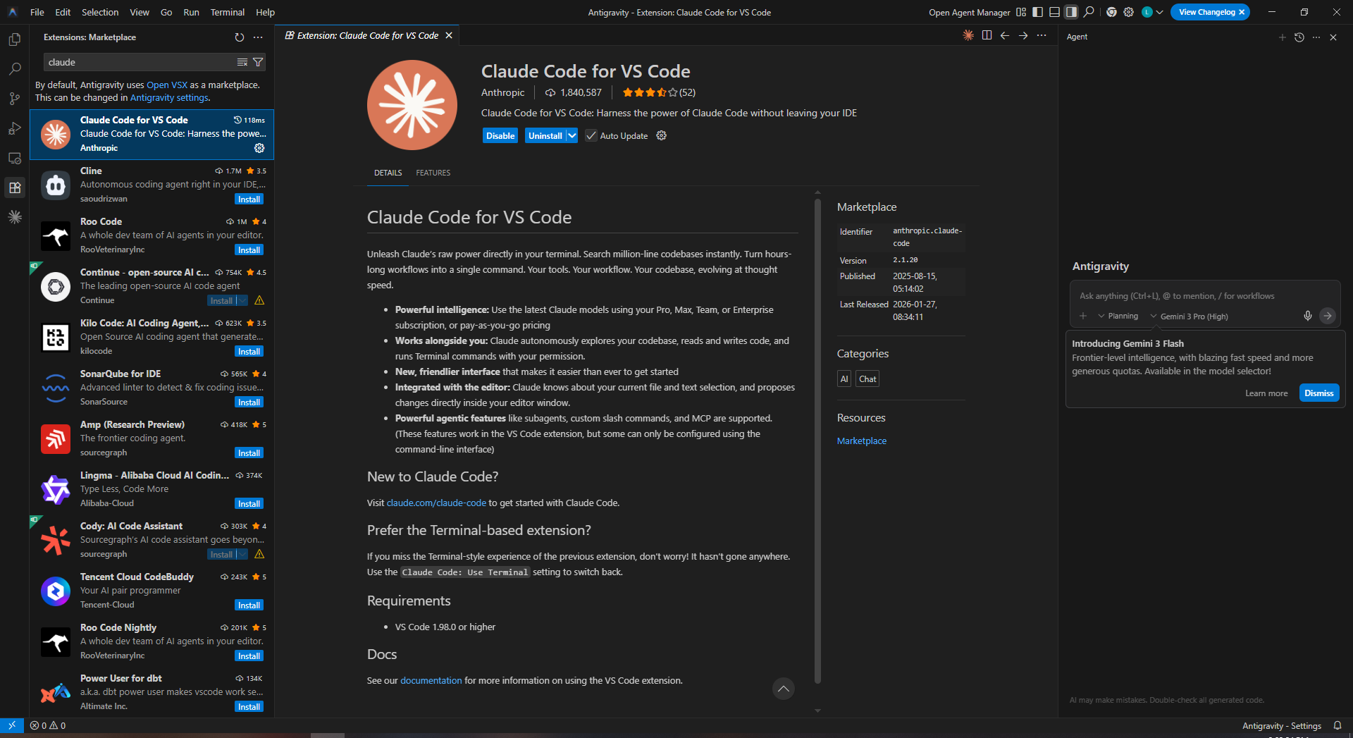 Antigravity + Claude Code Integration: Overview, Setup and Sample App ...
