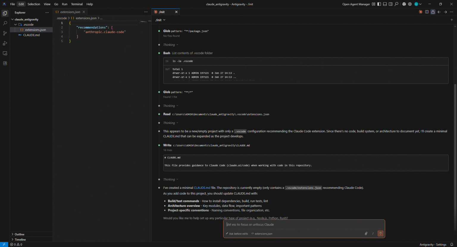 Antigravity + Claude Code Integration: Overview, Setup and Sample App ...