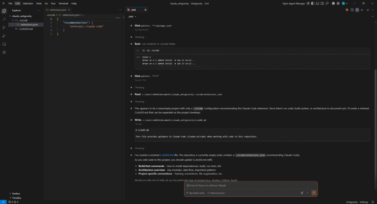 Antigravity + Claude Code Integration: Overview, Setup and Sample App ...