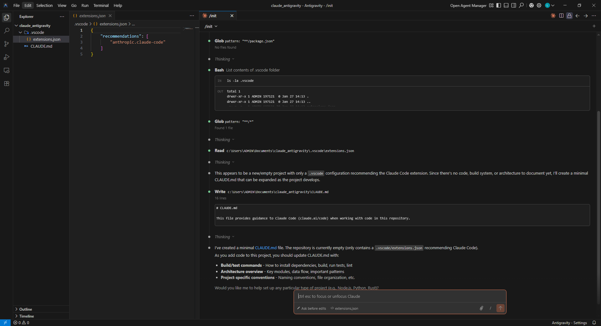 Antigravity + Claude Code Integration: Overview, Setup and Sample App ...