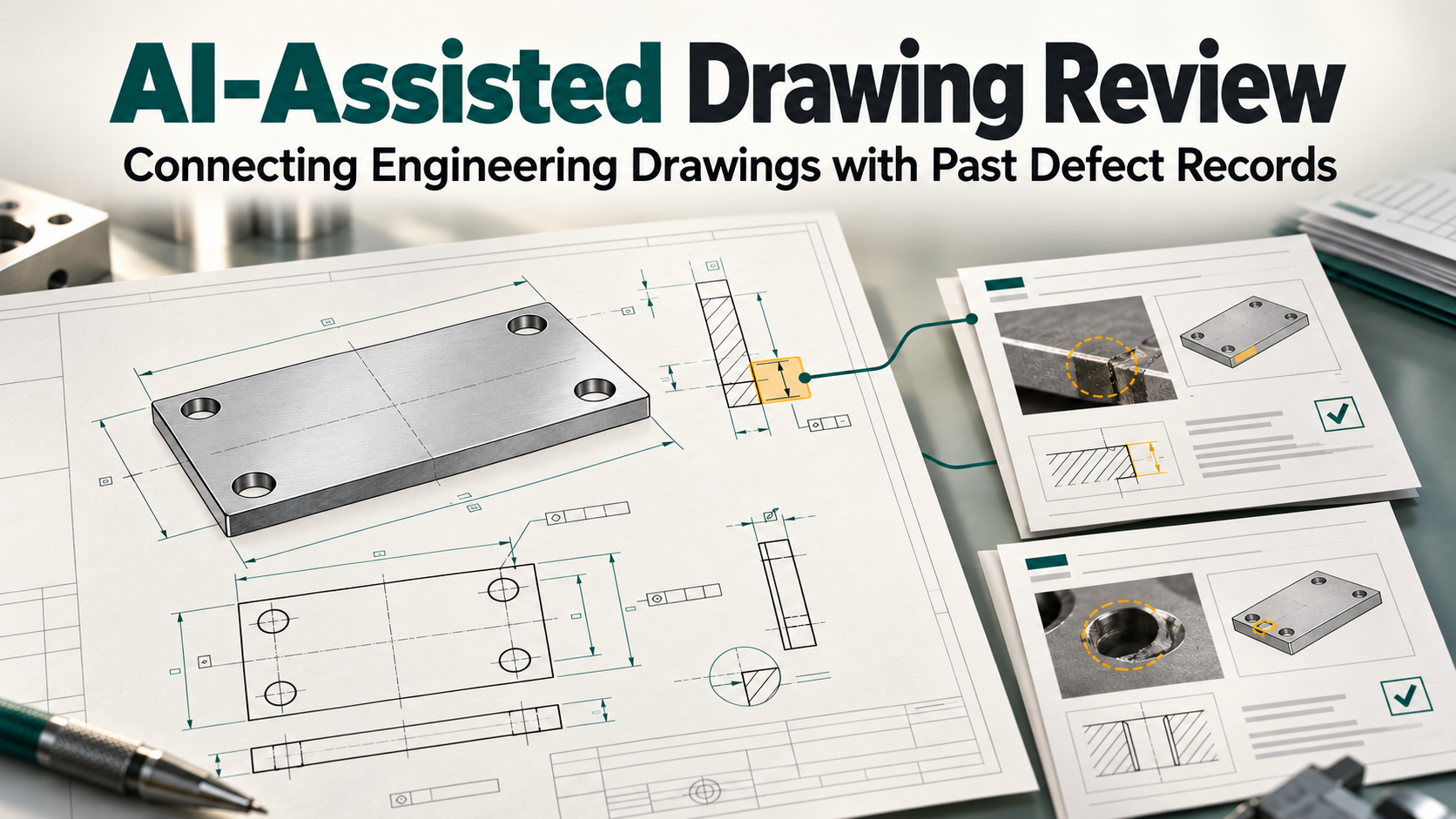 AI-assited drawing review.